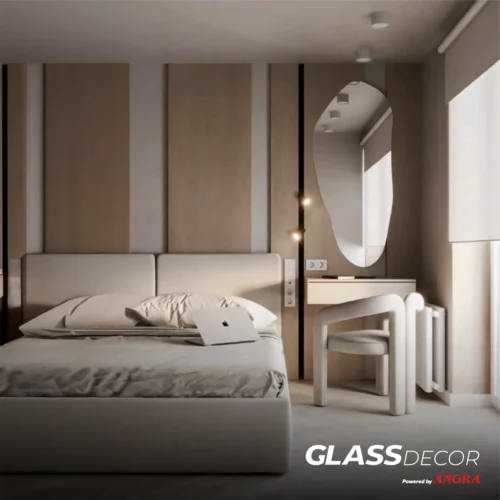 Lustro ścienne, nieregularny kształt - MAINE