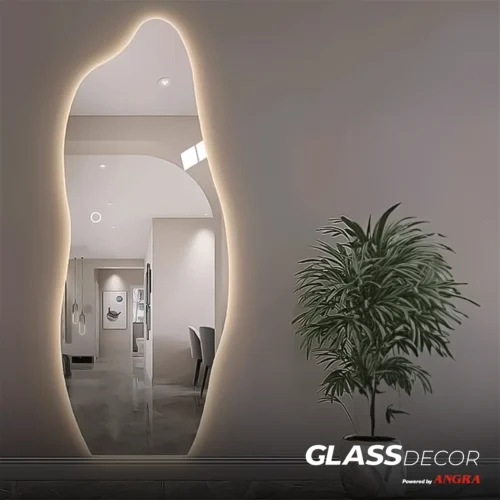 Lustro ścienne, nieregularny kształt - NEVADA